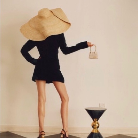 Extra big brim straw hat - Picture 7 of 7